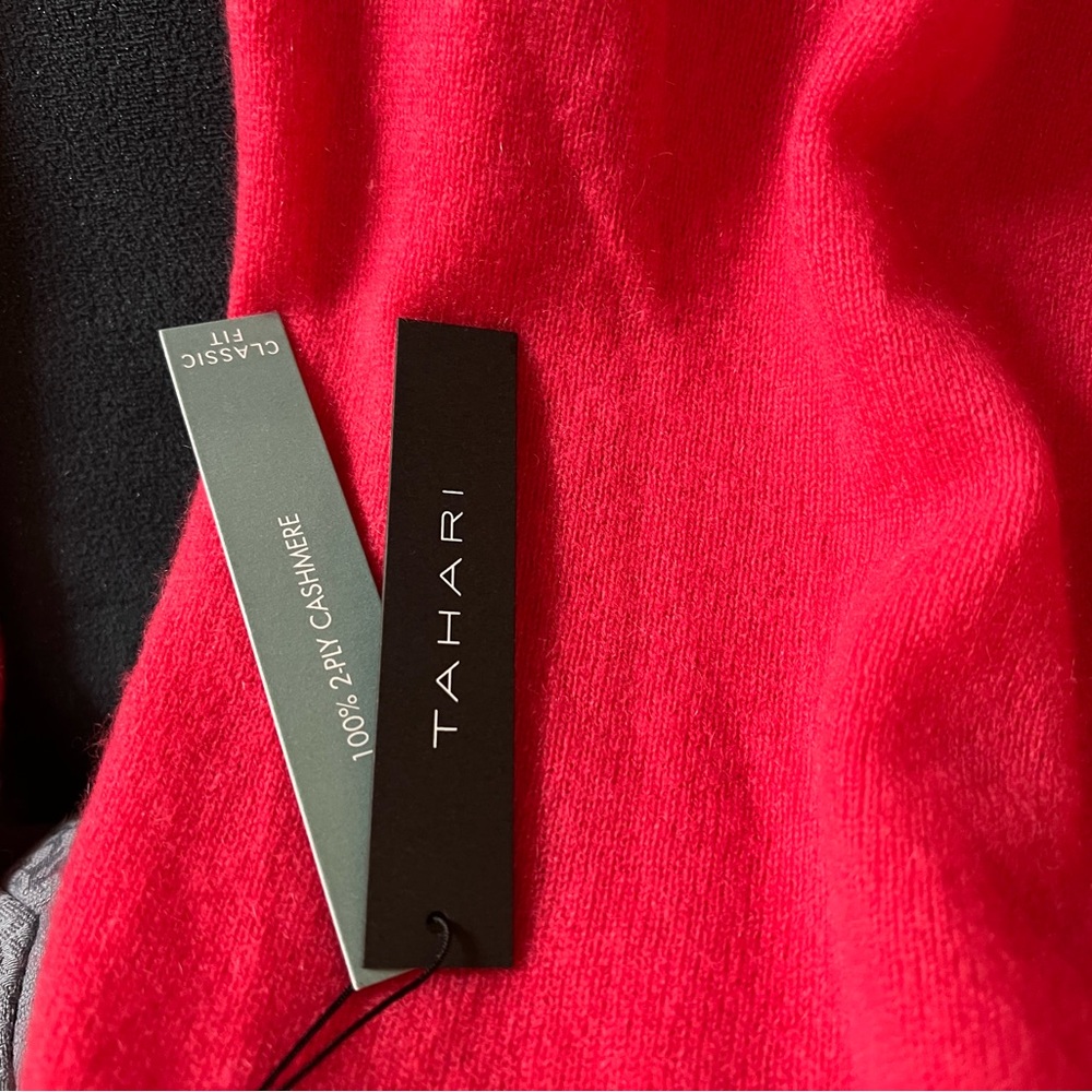 Cashmere sweater, new with tags!